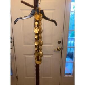 Women's St. John Gold Coin Belt